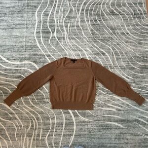 Banana Republic Women’s Cropped Light Brown Sweater
